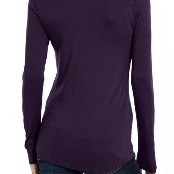 Eddie Bauer V Neck Long Sleeve Shirt - Picture 2 of 3